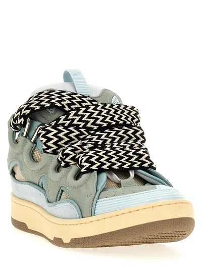 Lanvin Curb Sneakers Light Blue