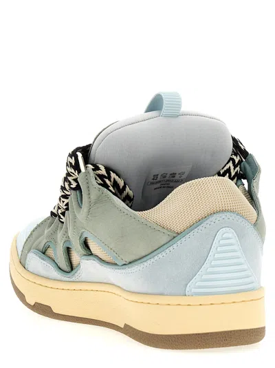 Lanvin Curb Sneakers Light Blue