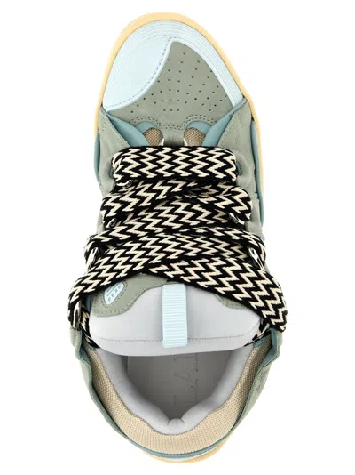 Lanvin Curb Sneakers Light Blue