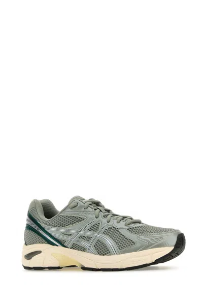 Asics Mesh And Synthetic Leather Sneakers With Padded Ankle