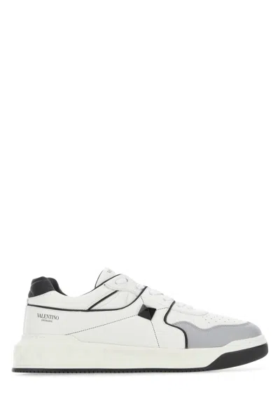 Valentino Garavani Multicolor Nappa Leather One Stud Sneakers