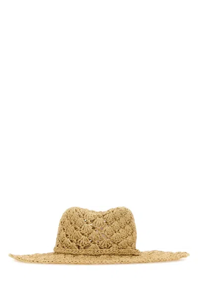 Valentino Natural Raffia Escape Hat