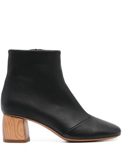 Shop Forte Forte Nappa Leather Anckle Boots