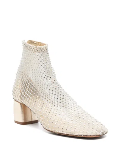 Forte Forte Forte_forte Strass Mesh Ankle Boots Shoes