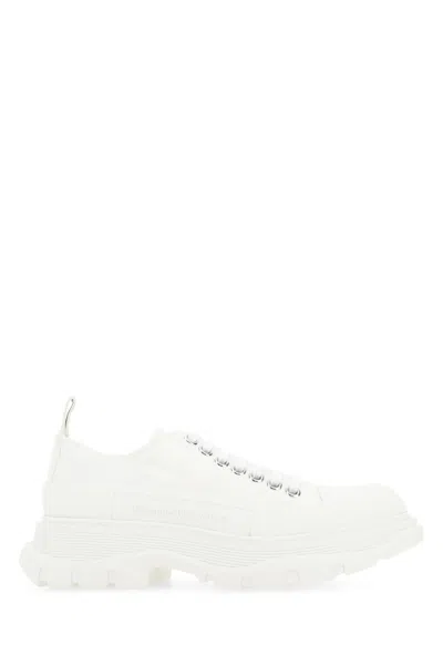 Alexander Mcqueen Tread Slick Canvas Exaggerated-sole Sneakers