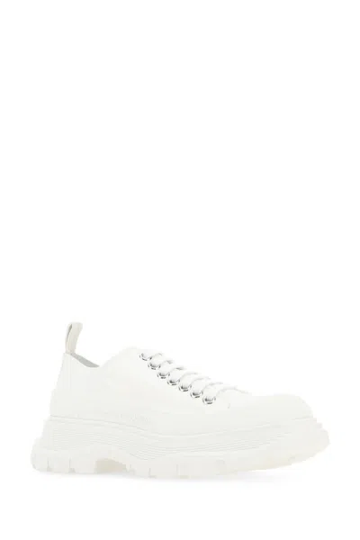 Alexander Mcqueen Tread Slick Canvas Exaggerated-sole Sneakers