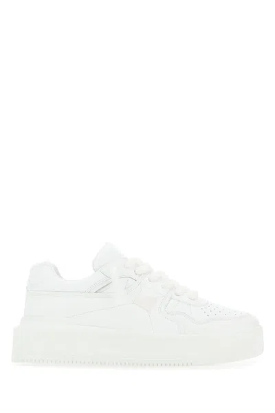 Valentino Garavani Mens White One Stud Xl Chunky-sole Leather Low-top Trainers