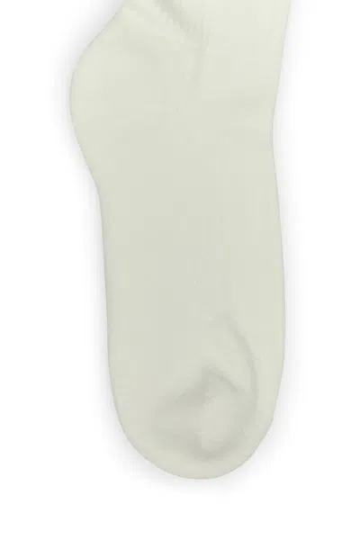Versace White Stretch Cotton Blend Socks