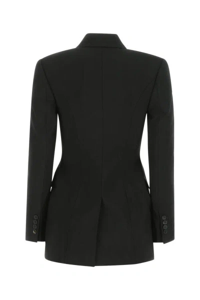 Alexander Mcqueen Women's Wool Blazer In Black