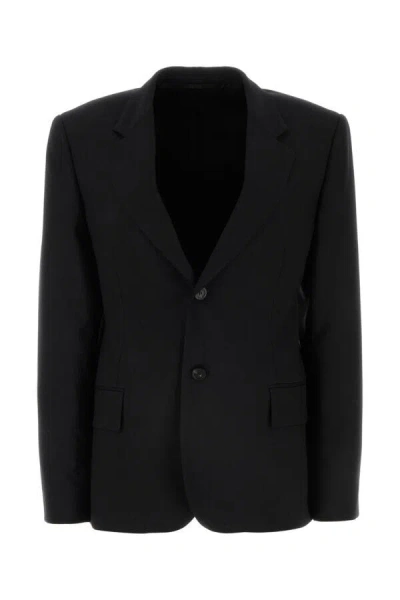 Balenciaga Jackets And Vests In Black