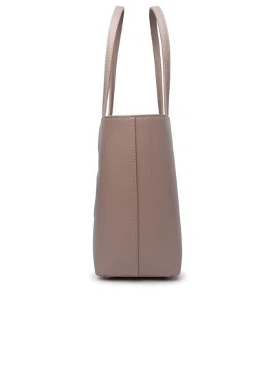 Dolce & Gabbana Small 'dg' Shopping Bag In Powder Calf Lear In Beige