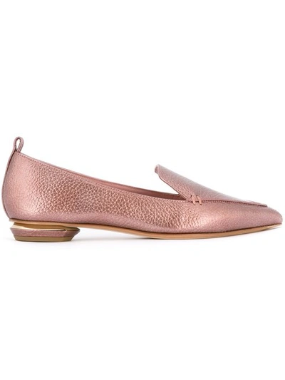 Shop Nicholas Kirkwood 18mm Beya Loafers In Pink
