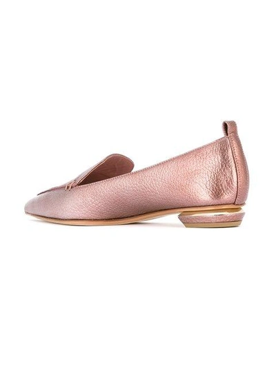 Shop Nicholas Kirkwood 18mm Beya Loafers In Pink