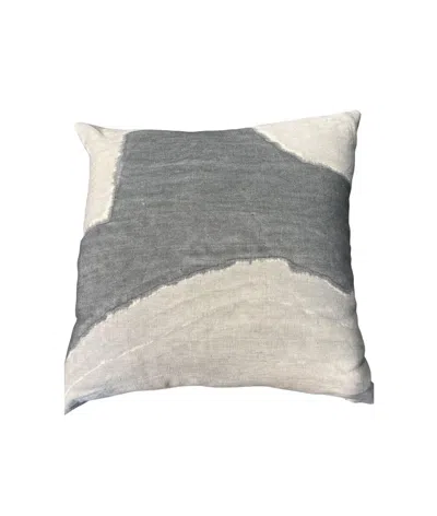 Mickler & Co. Cape Fear River Pillow In Blue/grey