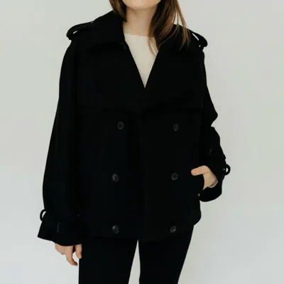 Nili Lotan Virgin Wool-blend Jacket In Black