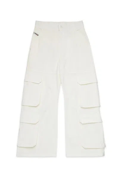 Diesel Cargo Trousers In Grey