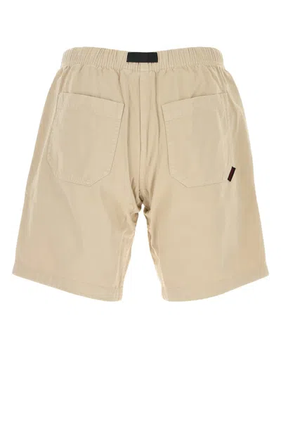 Gramicci Beige Cotton Ridge Bermuda Shorts