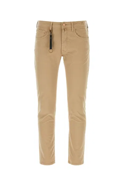 Incotex Stretch-cotton Tapered Trousers