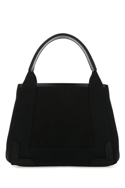 Balenciaga Women's Fabric Navy Cabas Xs Handbag