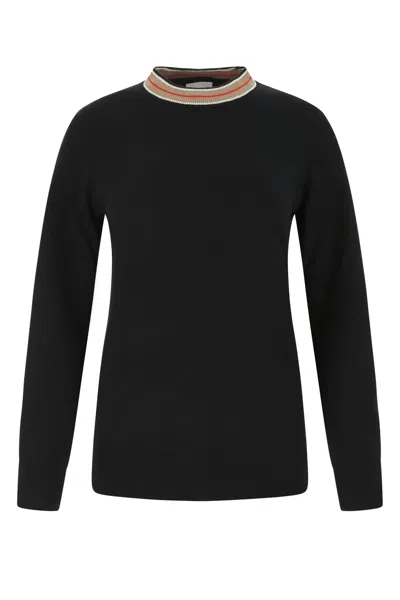 Burberry Tilda Saddle Stripe Cashmere-blend Sweater