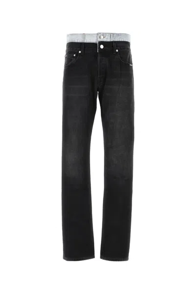Vtmnts Multicolor Double Waisted Jeans