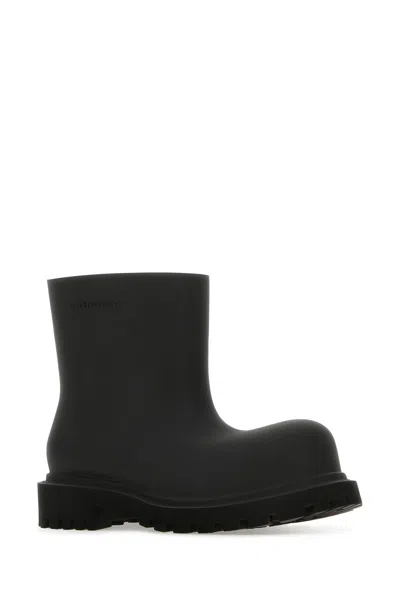Balenciaga Woman Black Eva Steroid Ankle Boots