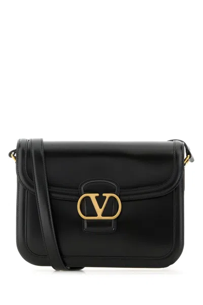 Valentino Garavani Garavani 9to5 Smooth Calfskin Shoulder Bag Woman Black Uni