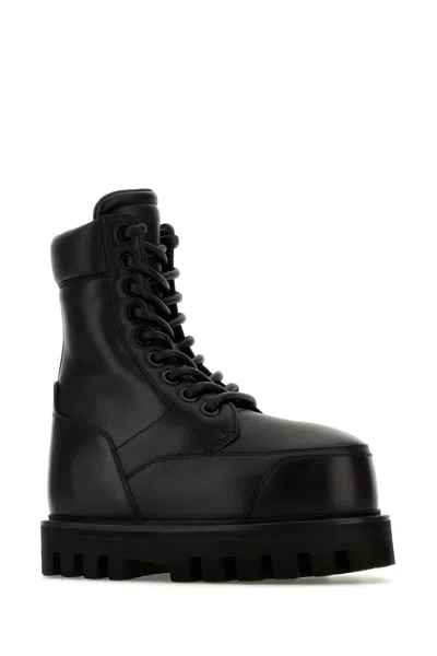 Alexander Mcqueen Combat Boots