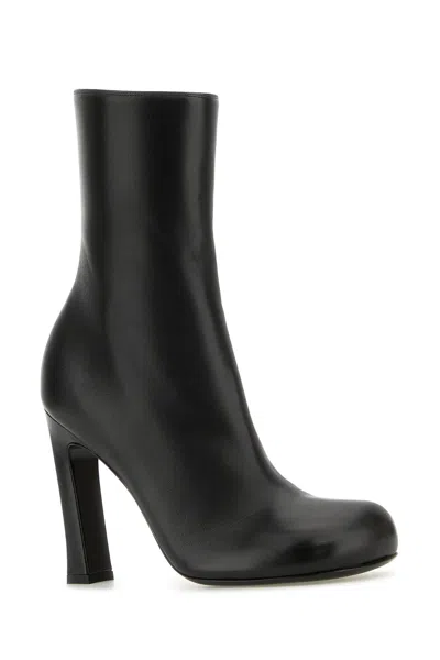 Bottega Veneta Nico Ankle Boots In Smooth Leather
