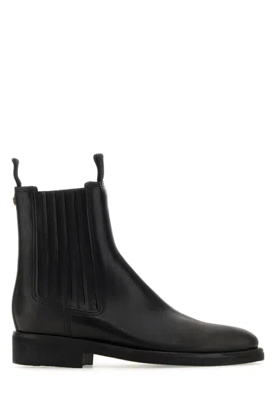 Golden Goose Streamlined Leather Chelsea Ankle Boots