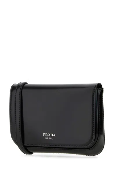 Prada Black Leather Crossbody Bag