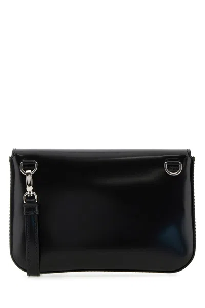 Prada Black Leather Crossbody Bag
