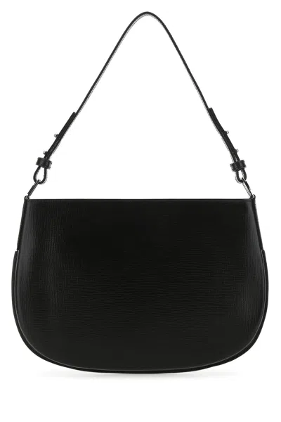 By Far Curved Silhouette Shoulder Bag