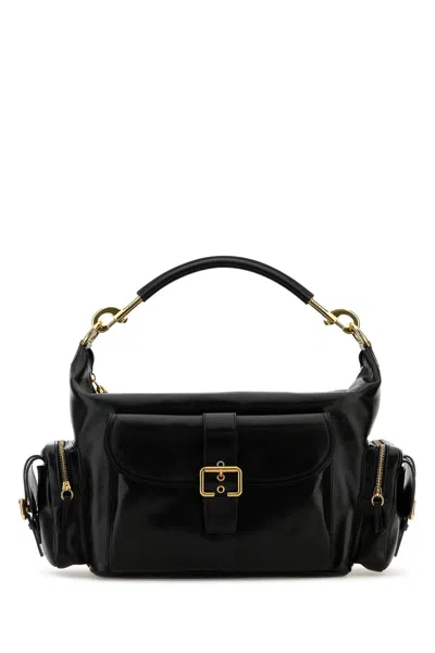 Chloé Camera Medium Shoulder Bag In Croc-embossed Calfskin