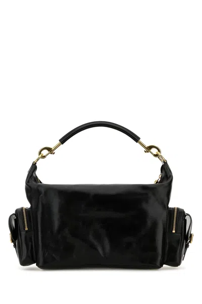 Chloé Camera Medium Shoulder Bag In Croc-embossed Calfskin