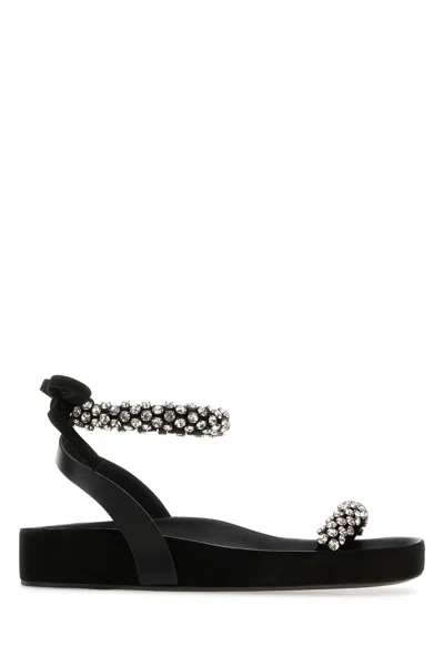 Isabel Marant Embellished Strap Mellan Sandals