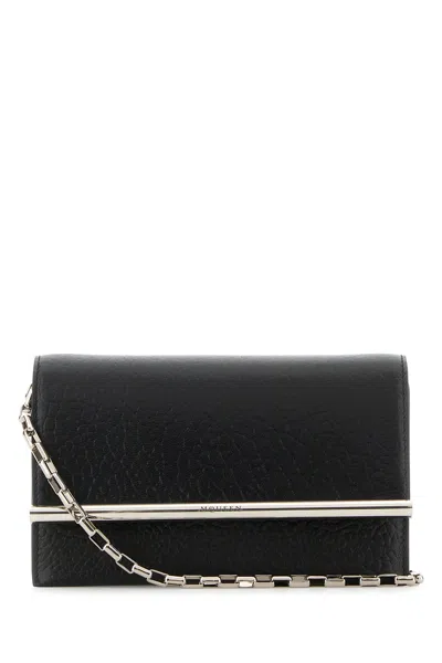 Alexander Mcqueen Mini Rectangular Cross-bar Clutch Bag
