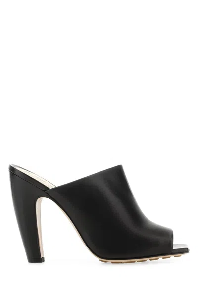Bottega Veneta Elegantly Crafted Nappa Leather Canalazzo Sandals With 11 Cm Heel