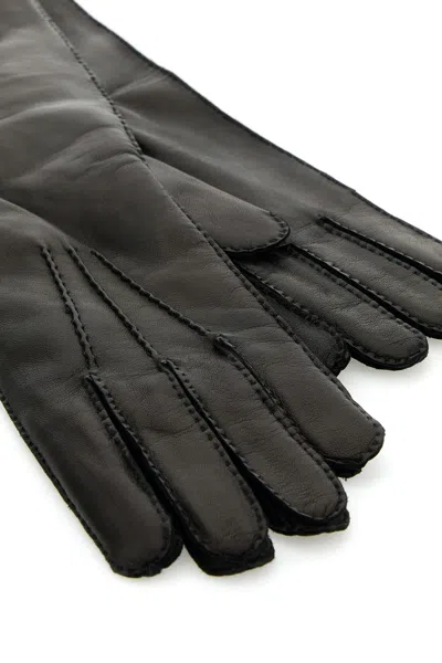 Miu Miu Long Length Nappa Leather Gloves