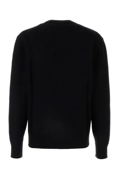 Dolce & Gabbana Black Nylon Blend Cardigan