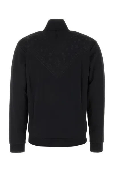 Marcelo Burlon County Of Milan Marcelo Burlon Black Polyester Blend Sweatshirt In Black