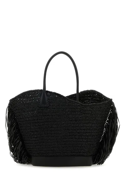 Ferragamo Salvatore  Fringed Tote Bag
