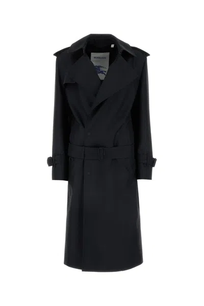 Burberry Blend Silk Trench Coat Women