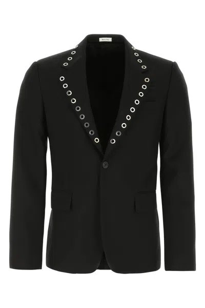 Alexander Mcqueen Single Breast Blazer Jacket