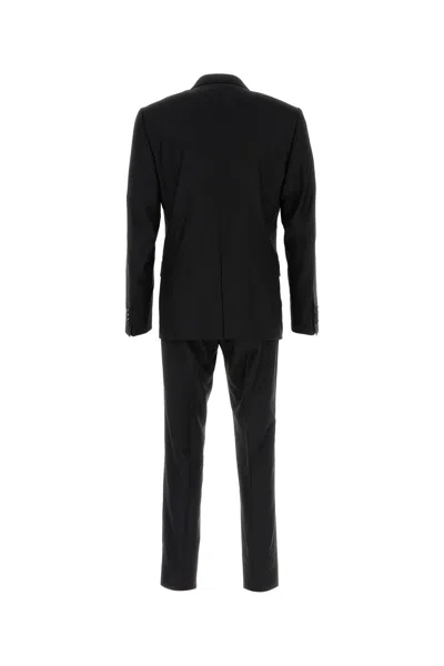 Dolce & Gabbana Two-piece Stretch Wool Suit
