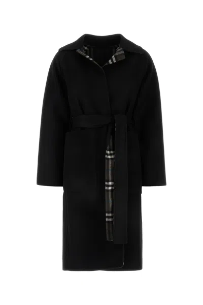 Burberry Mid-length Reversible Wool Car Coat