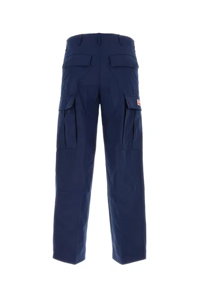 Kenzo Blue Cargo Trousers