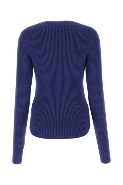 Isabel Marant Blue Wool Blend Bailey Sweater
