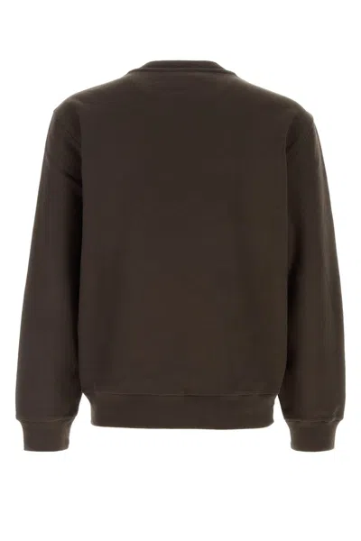 Burberry Brown Cotton Blend Sweatshirt