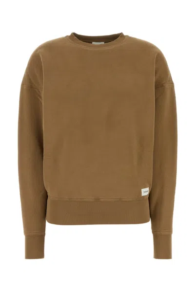 Saint Laurent Caramel Coloured Plush Sweatshirt